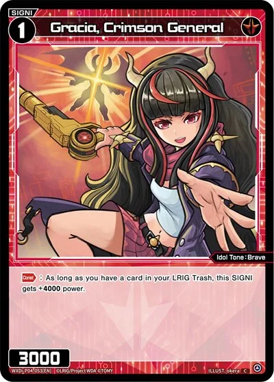Gracia, Crimson General