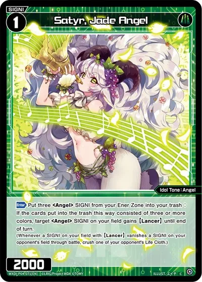 Satyr, Jade Angel