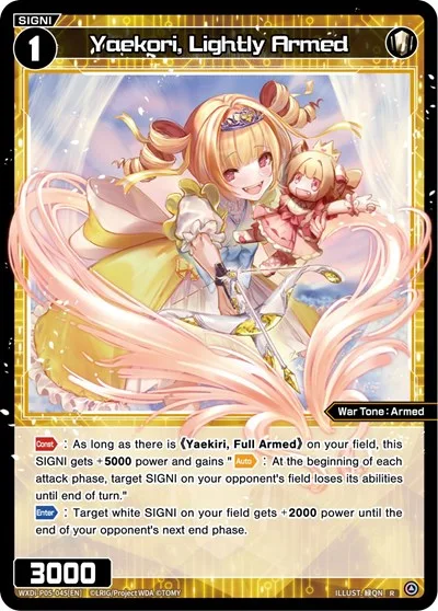 Yaekori, Lightly Armed