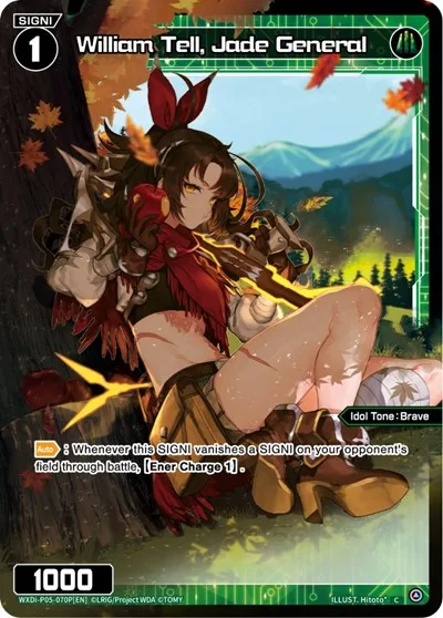 William Tell, Jade General (Parallel Foil)