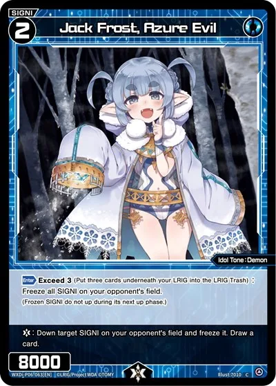 Jack Frost, Azure Evil