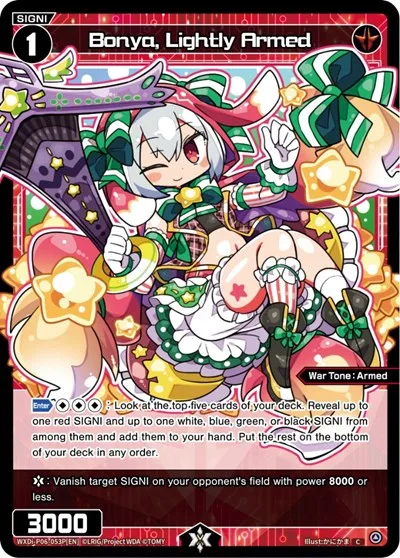Bonya, Lightly Armed (Parallel Foil)