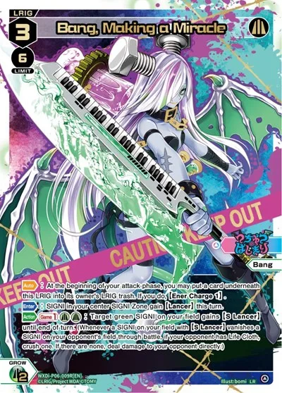 Bang, Making a Miracle (LR)