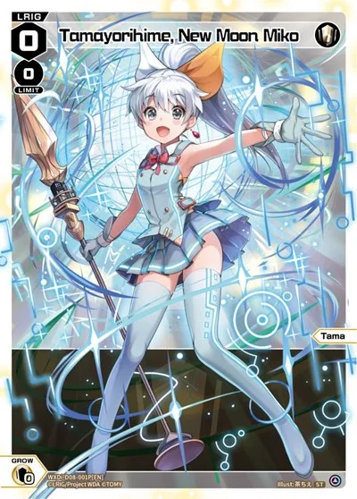 Tamayorihime, New Moon Miko (Parallel Foil)