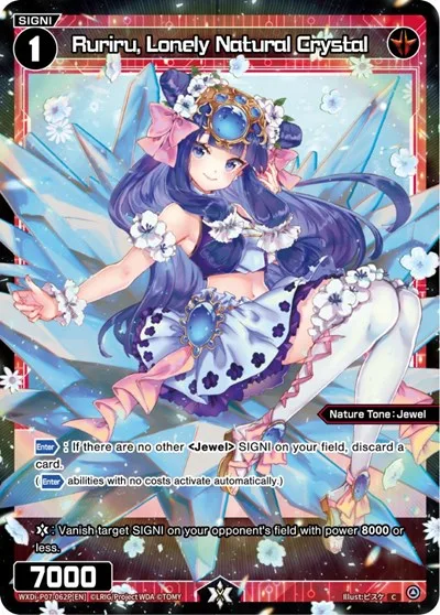 Ruriru, Lonely Natural Crystal (Parallel Foil)