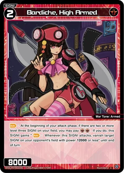 Bardiche, High Armed
