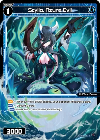 Scylla, Azure Evil