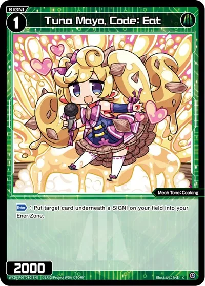 Tuna Mayo, Code: Eat