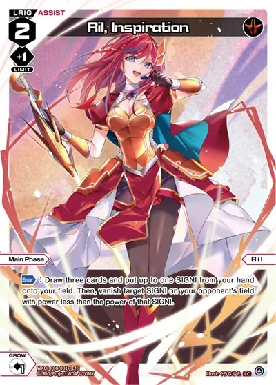 Ril, Inspiration (Parallel Foil)