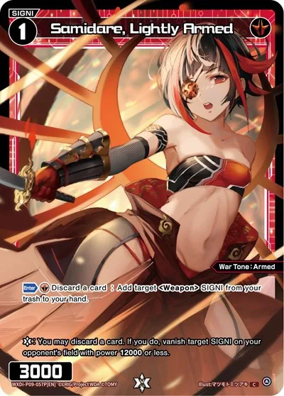Samidare, Lightly Armed (Parallel Foil)