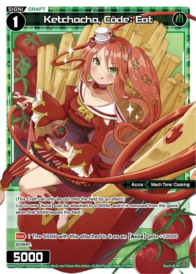 Ketchacha, Code: Eat // Servant ZERO