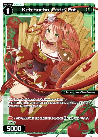 Ketchacha, Code: Eat // Servant ZERO (Parallel Foil)