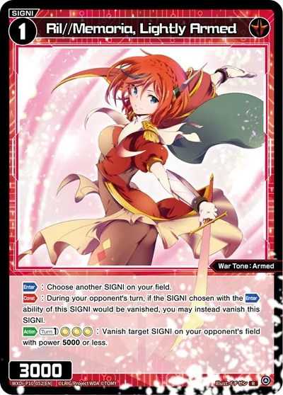 Ril//Memoria, Lightly Armed