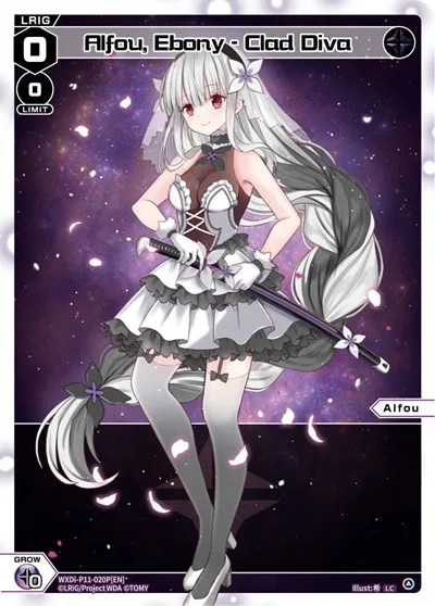 Alfou, Ebony - Clad Diva (Parallel Foil)