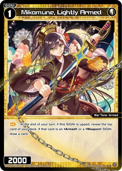 Mikamune, Lightly Armed