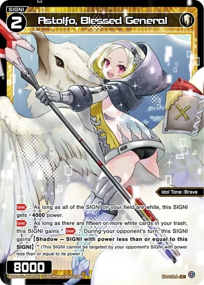 Astolfo, Blessed General (Parallel Foil)