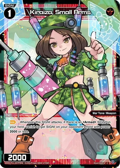 Kiraiza, Small Arms (Parallel Foil)