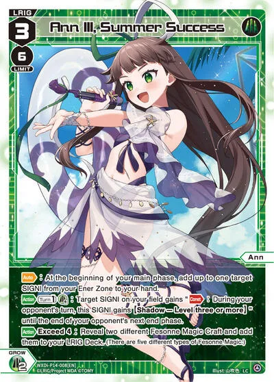 Ann III, Summer Success