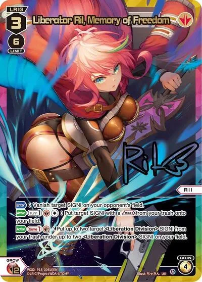 Liberator Ril, Memory of Freedom (UR)