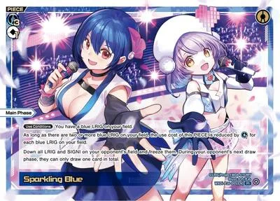 Sparking Blue